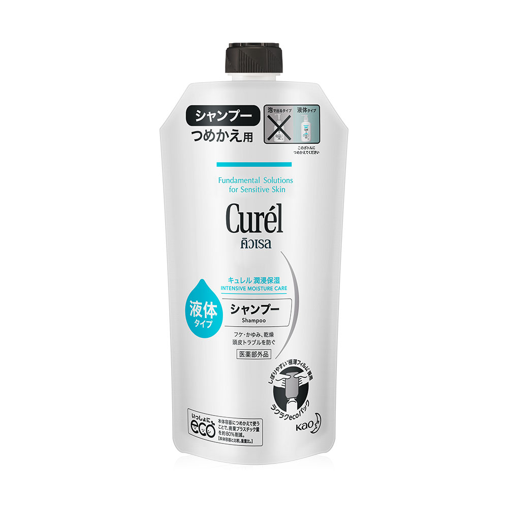 Curel Intensive Moisture Care Shampoo Refill 340 ml.