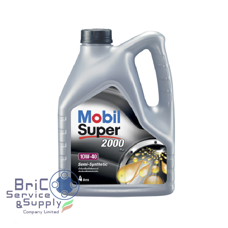MOBIL SUPER 2000 X2 10W-40 ขนาด 4 ลิตร