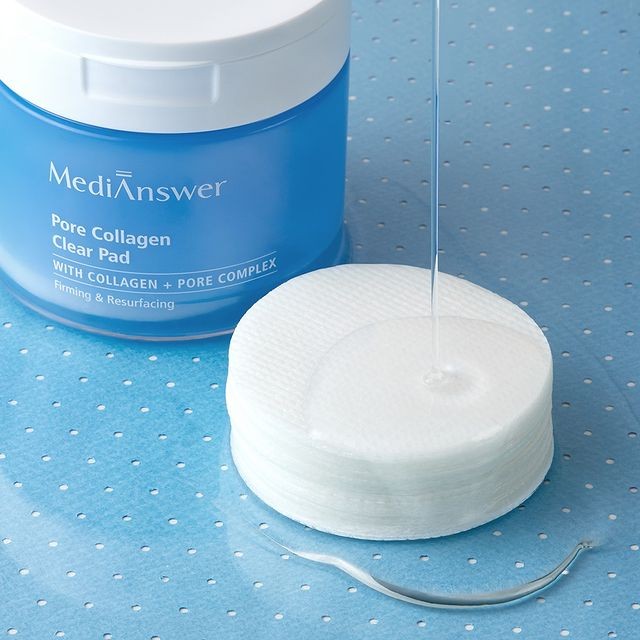 MediAnswer Pore Collagen Clear Pad 80 + 10 Pads 140 ml.