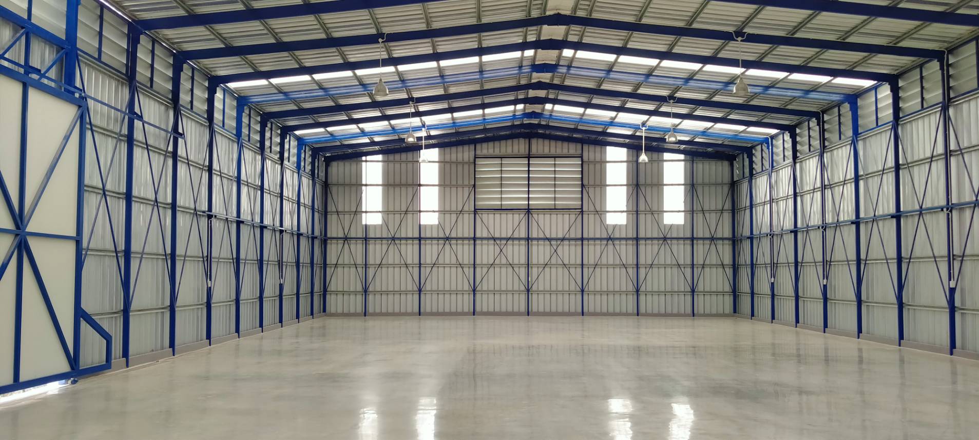 โกดังสำเร็จรูป HW-C 15 x 20 x 6 เมตร ราคา : ฿1,752,660.00 / หลัง รหัสสินค้า : HW-P344