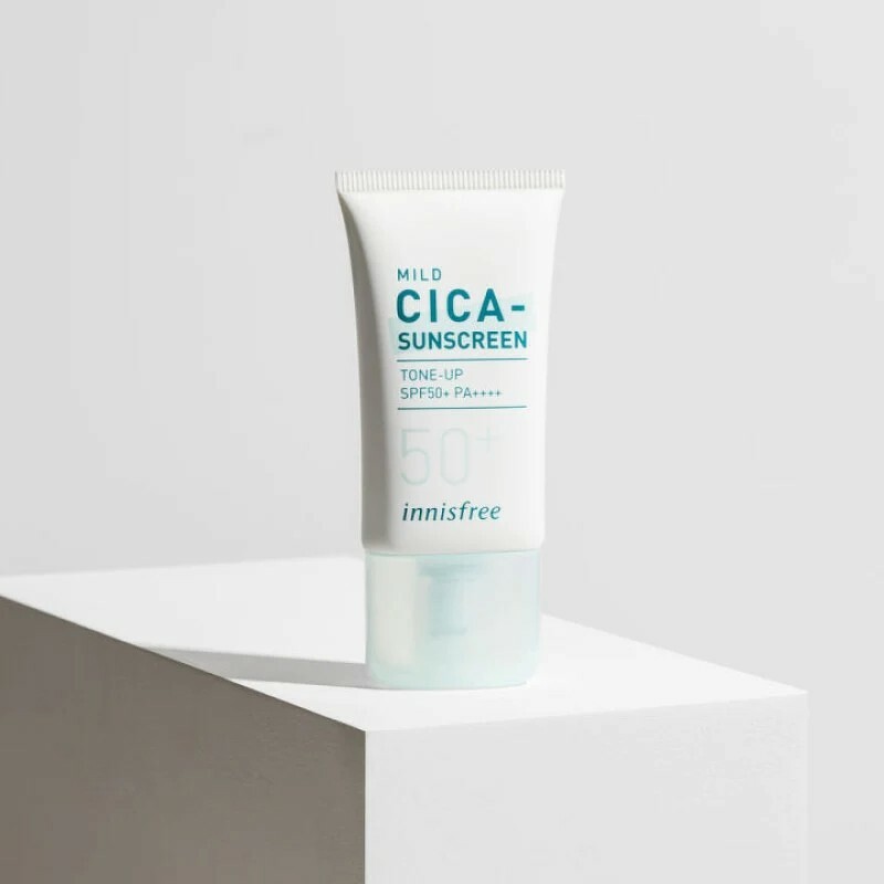 Innisfree Mild Cica Suncreen Tone-up SPF50+ PA++++ 20 ml.