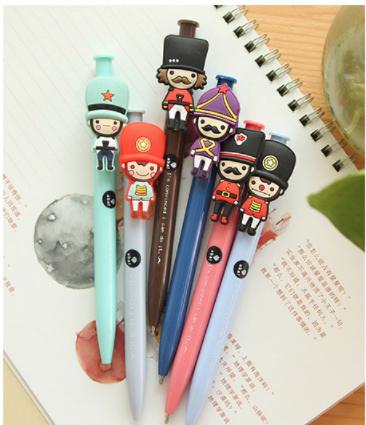 ปากกาลูกลื่นน้ำเงินกิ๊ฟทหาร คละสี [ลูกลื่นน้ำเงิน] ชิ้นละ 5 บาท Ohwowshop