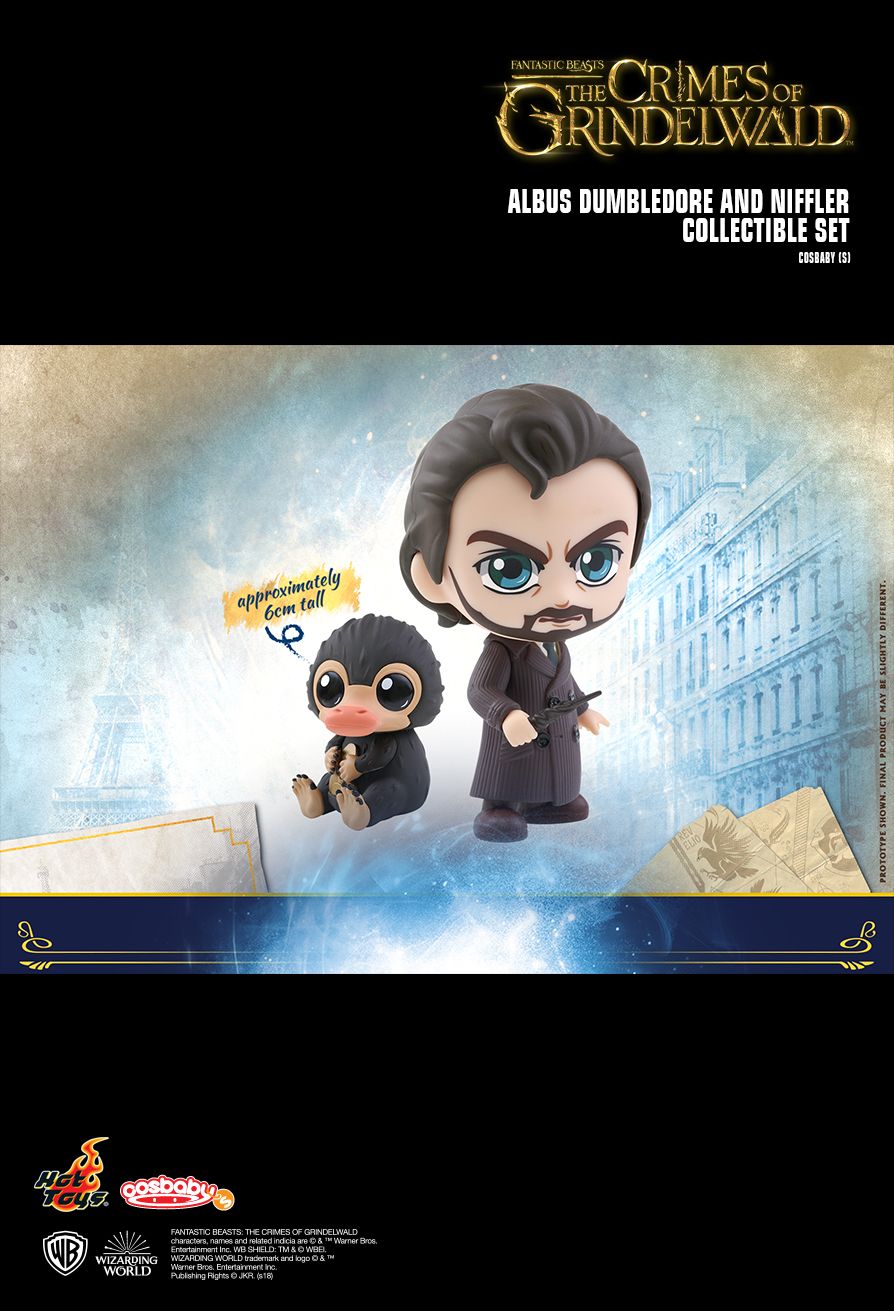 Hot Toys Cosbaby Fantastic Beasts Albus Dumbledore & Niffler