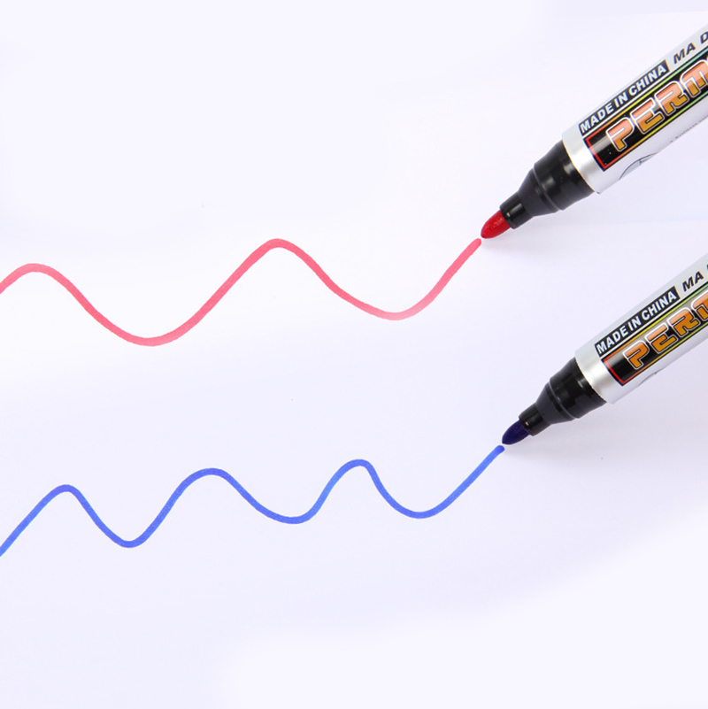 🔥ปากกาสีแท่ง🔥MARKER🔵🔴ปากกาเคมี เน้นข้อความ📌เลือกสี ราคา 4 บาท/แท่ง✔️พร้อมส่ง Ohwowshop ปากกามาร์คเกอร์ ปากกาเคมี Chemical pen ปากกากันน้ำ