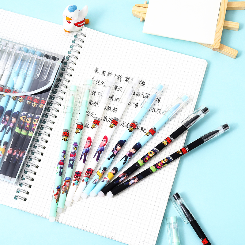 ⭐ปากกาลบได้⭐Stars SS2 ไส้สีน้ำเงิน 0.5📌สุ่มคละลาย ด้ามละ 5 บาท✔️พร้อมส่งOhwowshop หลากสี ปากกาเจล เครื่องเขียน