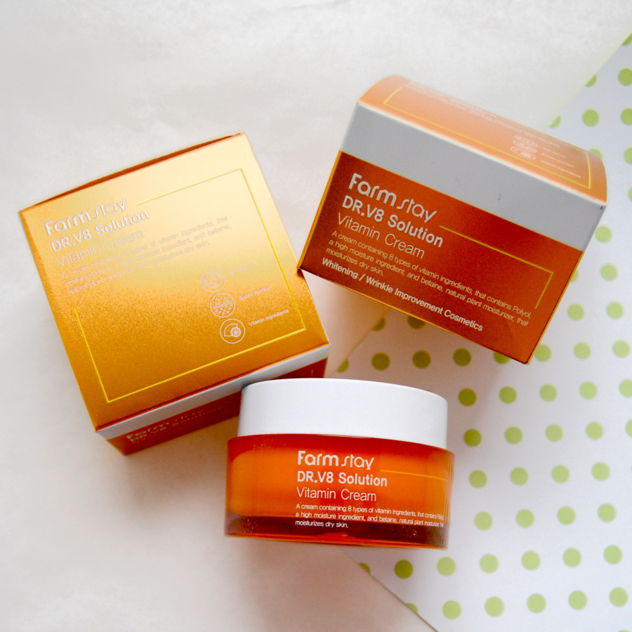 FARMSTAY Dr.V8 Solution Cream 50 ml. #Vitamin