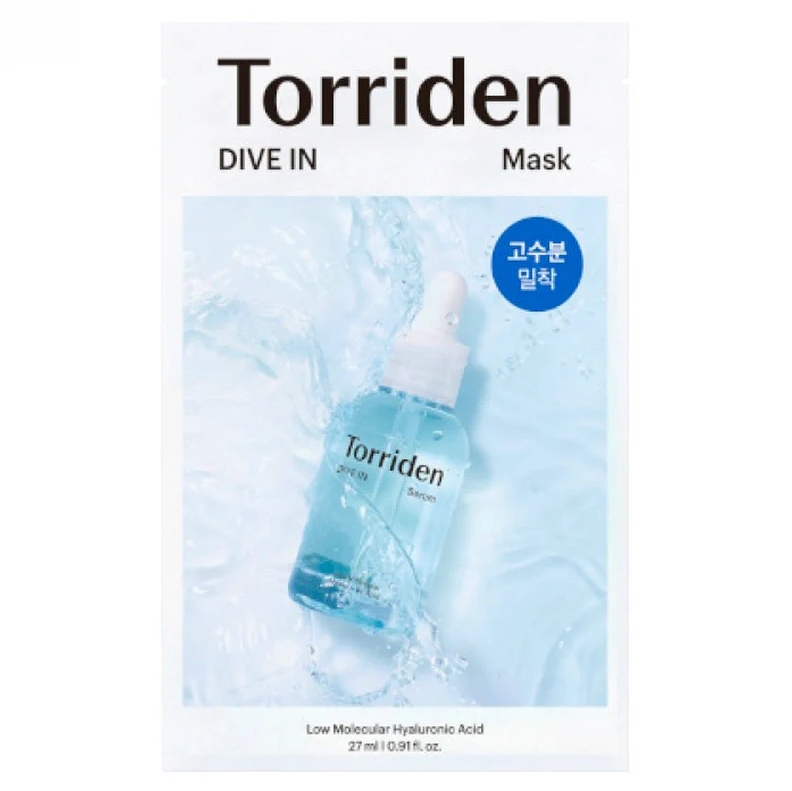 Torriden Dive In Low Molecular Hyaluronic Acid Beauty Mask 27 ml.