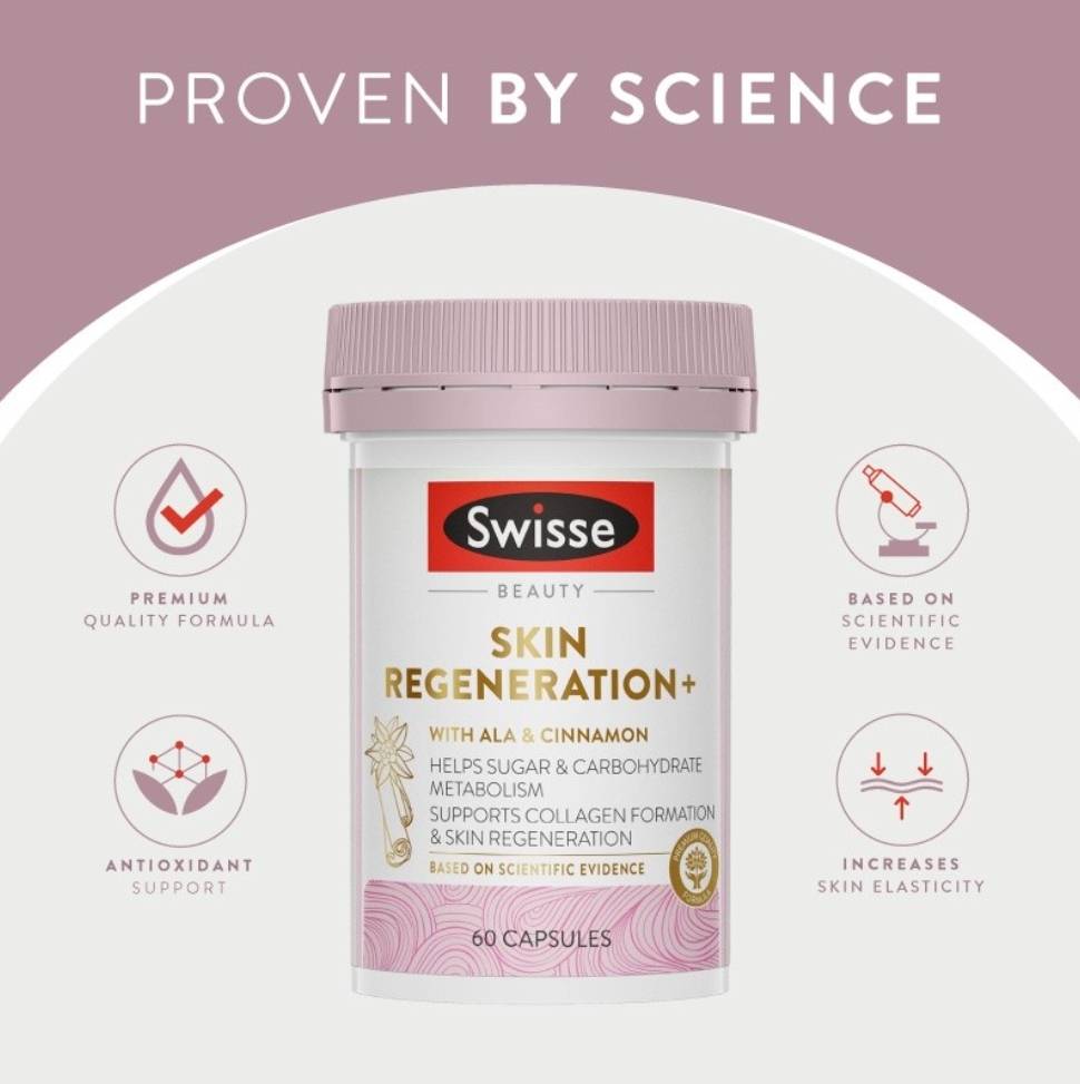 Swisse Beauty Skin Regeneration+ 60 Tablets