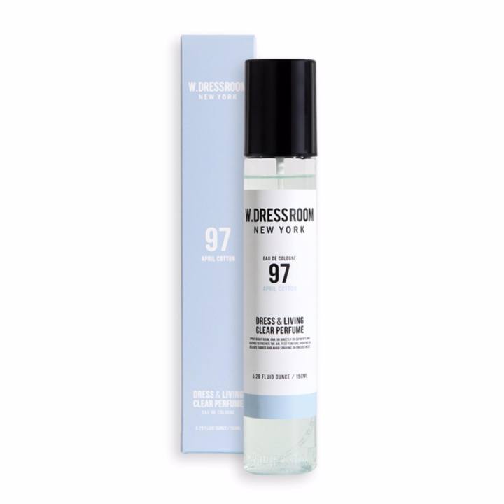 W.DRESSROOM Dress & Living Clear Perfume 150 ml. #97 April Cotton หอมแป้งเด็ก