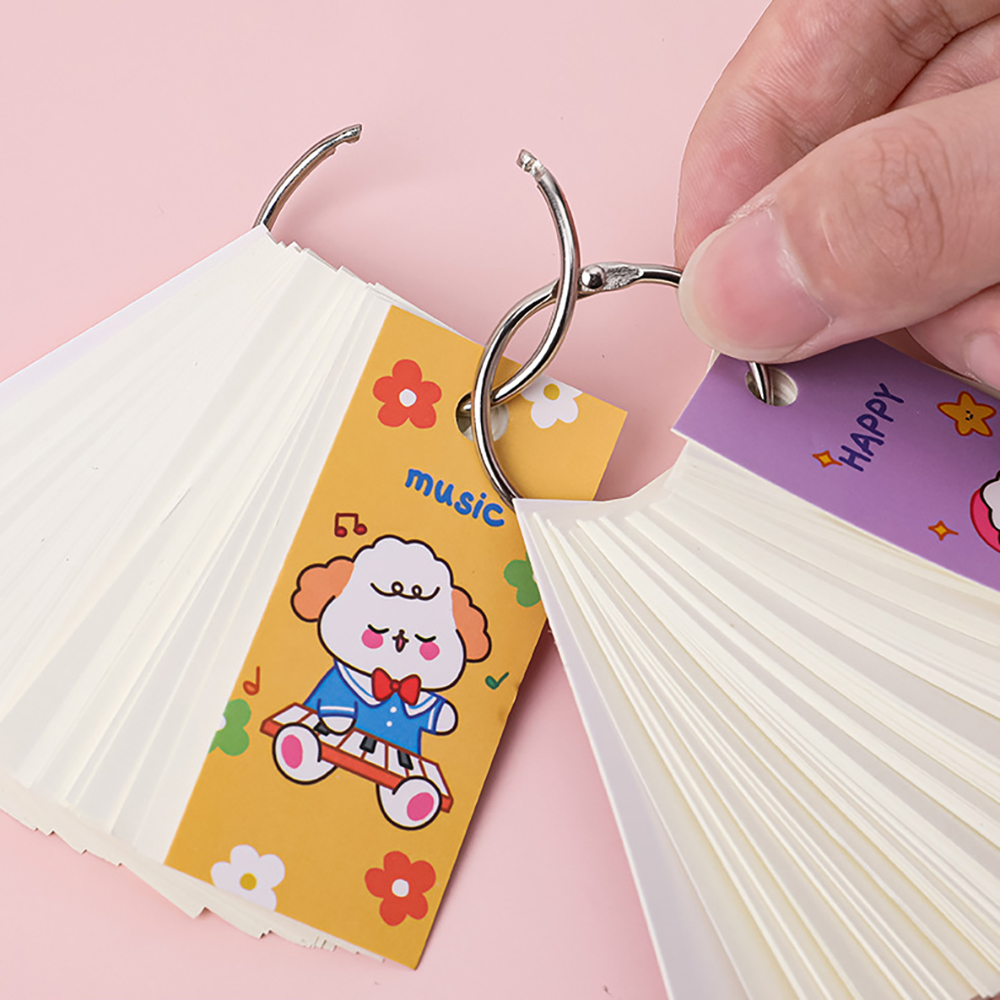 ⭐📚สมุดห่วง Mini การ์ตูน 80 แผ่น 3x6.5ซม 📌คละลายตามแบบ ชิ้นละ 7 บาท ✔️พร้อมส่ง Ohwowshop สมุด เครื่องเขียน