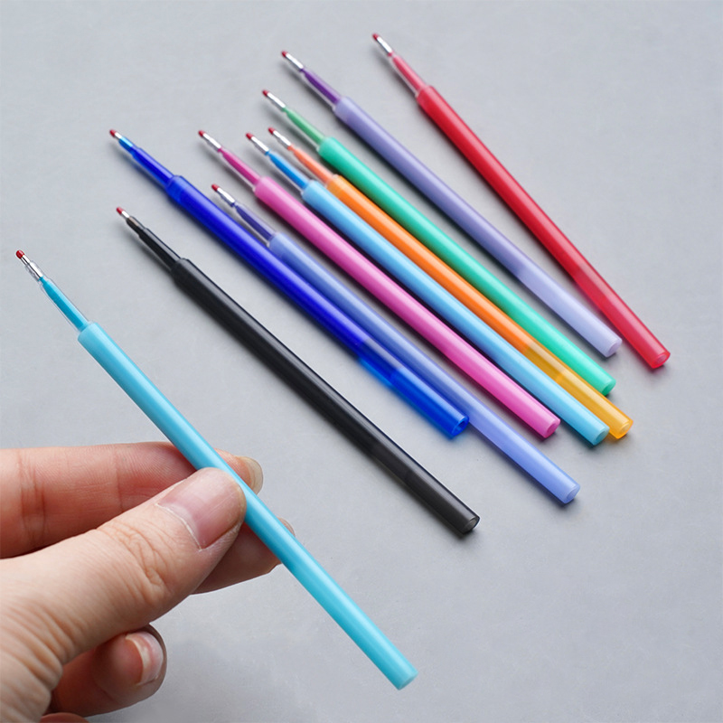 🌈ไส้ปากกากดเจลลบได้(หมึกหอม)0.5✨ไส้หลากสีกลิ่นหอม เขียนลื่น📌เลือกสี✅พร้อมส่งในไทย ไส้สี เครื่องเขียน