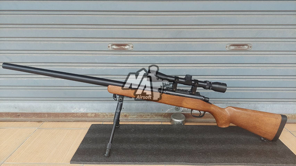 Well MB03 บอดี้พลาสติกลายไม้ (มือสอง)