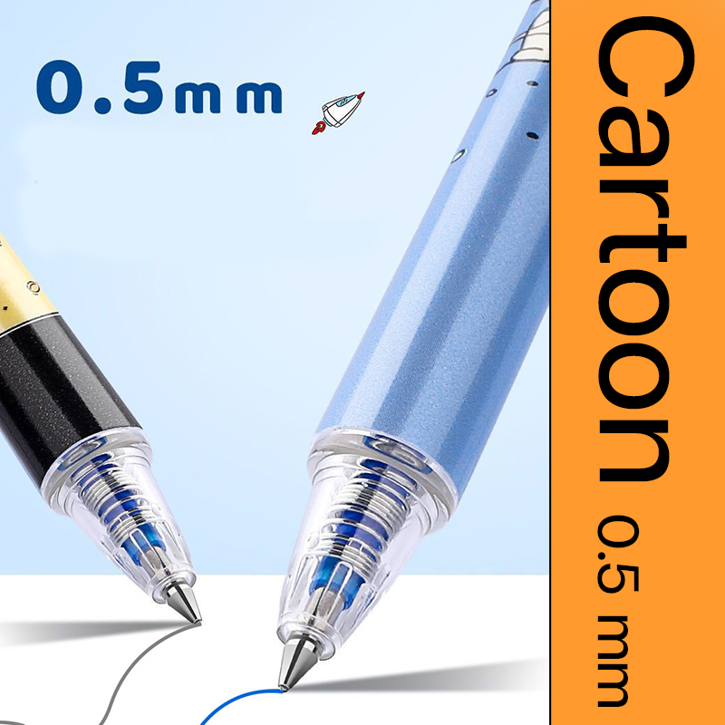 ⭐ปากกากดลบได้⭐ด้ามลายอวกาศ ไส้เจลสีน้ำเงิน 0.5📌คละลาย ชิ้นละ 5 บาท✔️พร้อมส่ง Ohwowshop ลบได้ ปากกาเจลลบได้ เครื่องเขียน