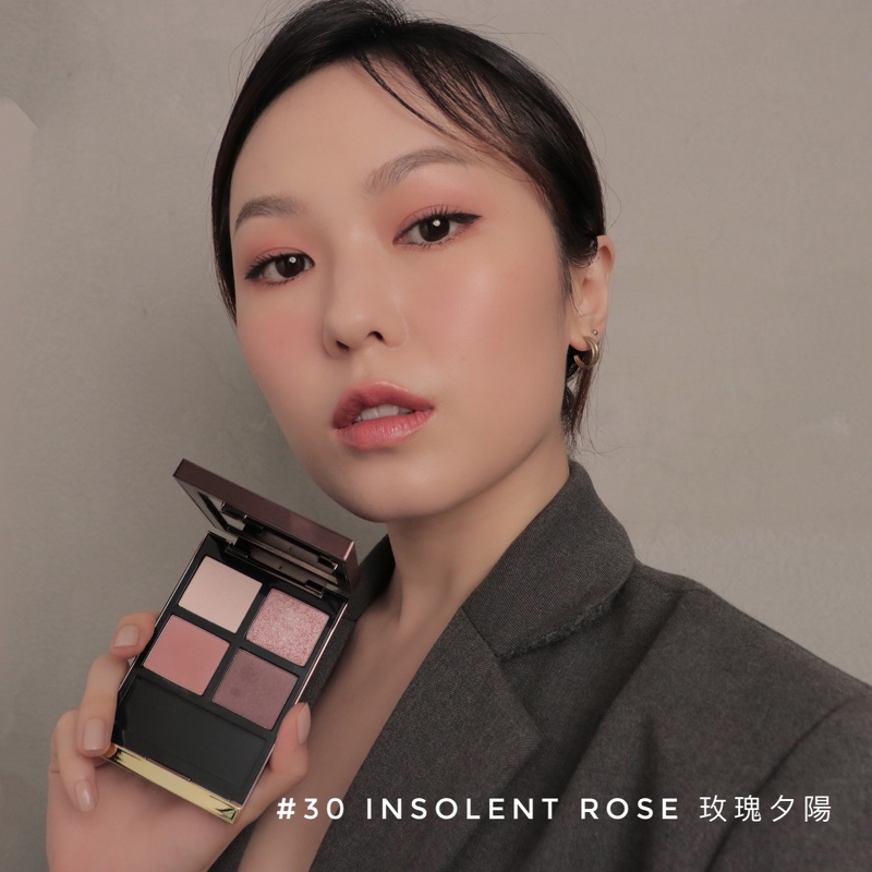 TOM FORD 30INSOLENT ROSE トムフォード Tom Ford Eye Color Quad #30 Insolent Rose - 10g/0.35oz - NIB