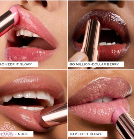 Lancome Idole Butterglow Mini Lip Balm Duo 0.8 g. * 2 #10 Keep It Glow / #60 Million-Dollar Berry