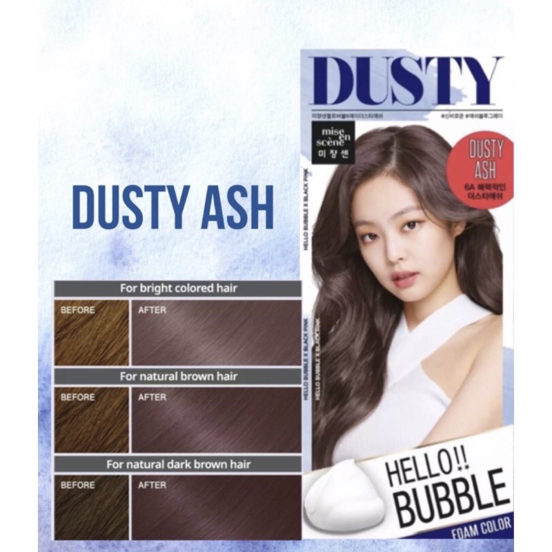 Mise en Scene Hello Bubble x Blackpink (6A Dusty Ash)