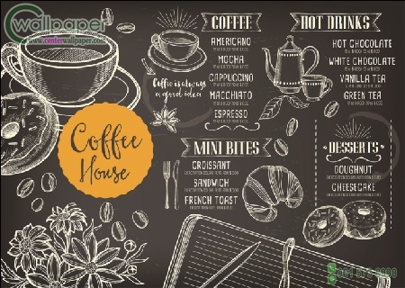 ภาพวิวสำเร็จรูป ภาพถ้วยกาแฟ