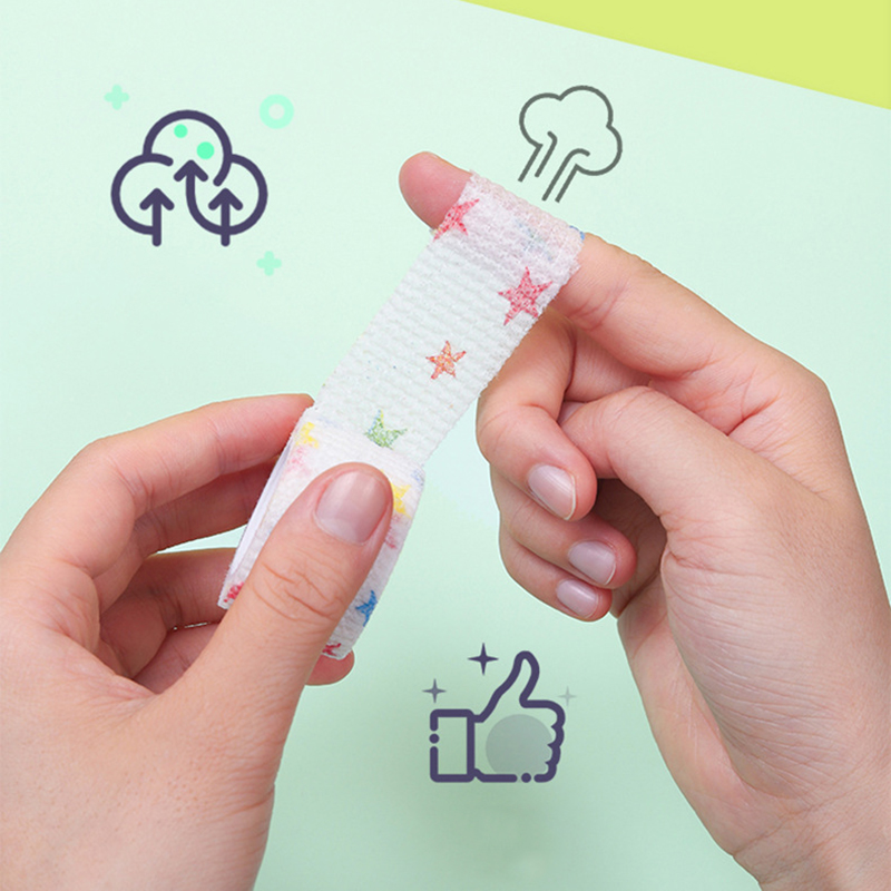 🌈ผ้าล็อก🩹ผ้าพันแผล⭐เทปแบบยืด 2.5cm 2m/4.5m📌เลือกลาย✅พร้อมส่งในไทย การเขียน เทปพันนิ้ว กีฬา