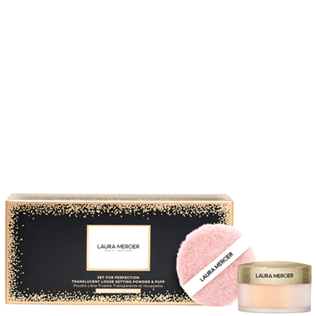 Laura Mercier Set for Perfection Translucent Loose Setting Powder 29 g. & Puff 8 cm.. #Honey