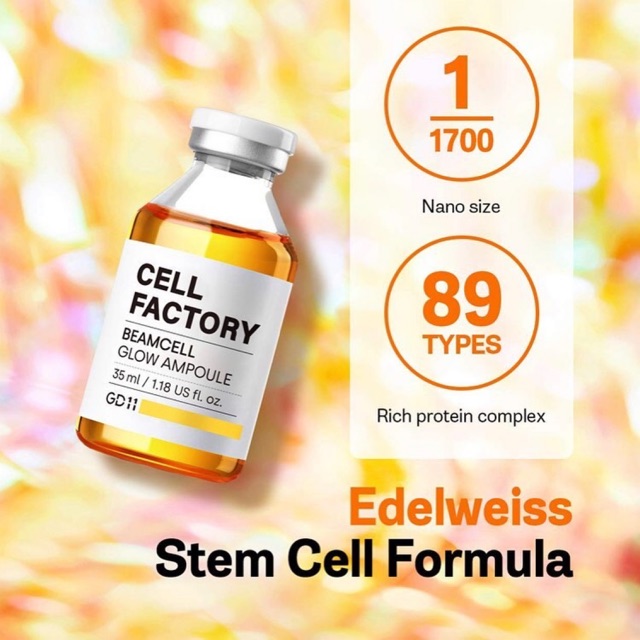 GD11 Cell Factory Beamcell Glow Ampoule 35 ml.