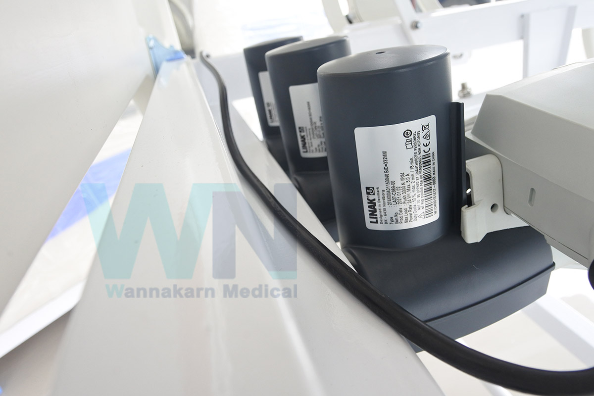 Medical Bed MK-D-01 เตียงไฟฟ้า-แมนนวล 3 ฟังก์ชั่น ราวปีกนก