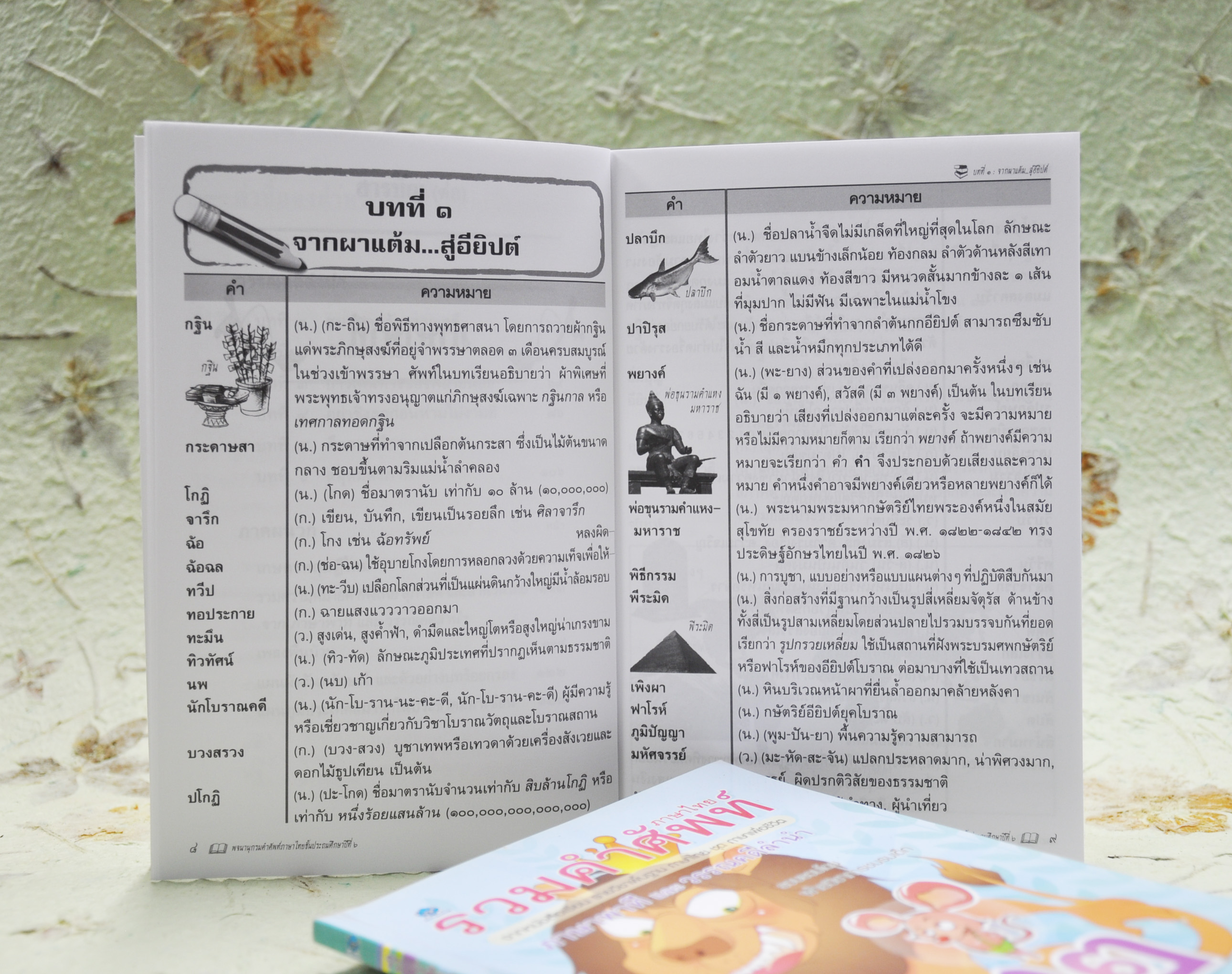 รวมคำศัพท์ภาษาไทย ชั้นประถมศึกษาปีที่ ๖ โดย ฝ่ายวิชาการชมรมเด็ก