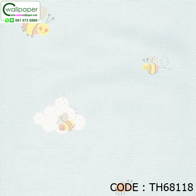วอลเปเปอร์ติดผนังลายน่ารัก No.TH68118