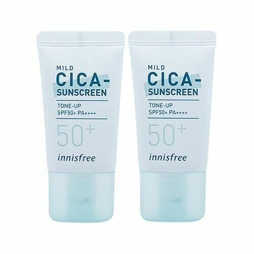 Innisfree Mild Cica Suncreen Tone-up SPF50+ PA++++ 20 ml.