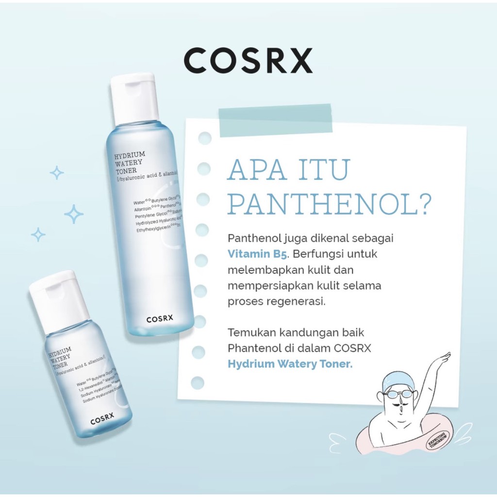 COSRX Hydrium Watery Toner 150 ml.