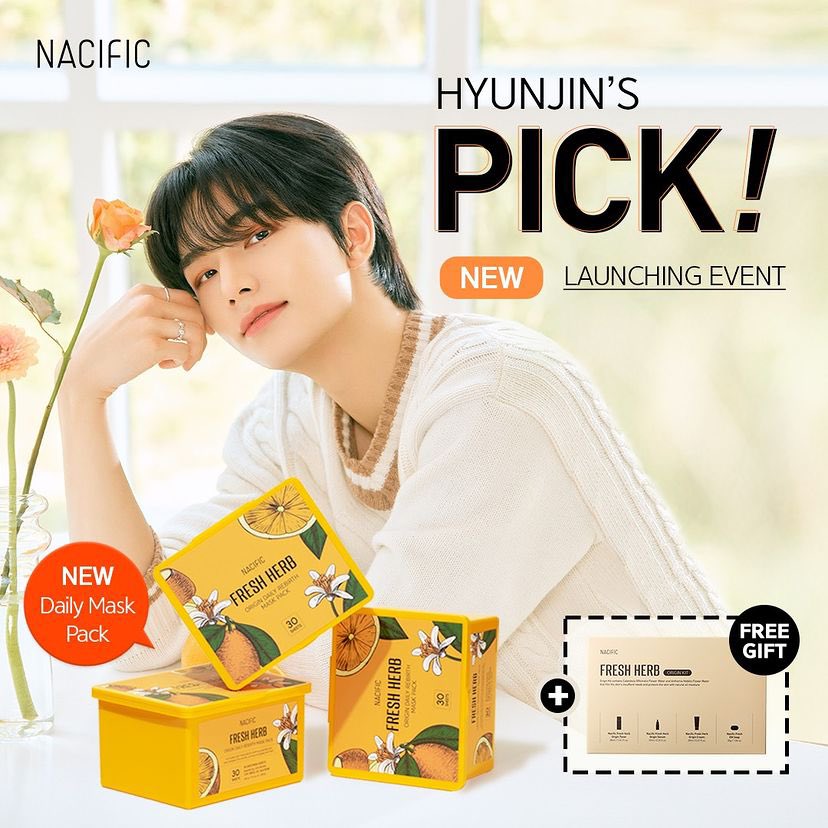 Nacific Fresh Herb Origin Daily Rebirth Mask Pack 30 Sheets