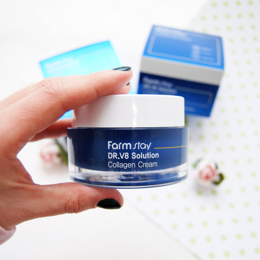 FARMSTAY Dr.V8 Solution Cream 50 ml. #Collagen