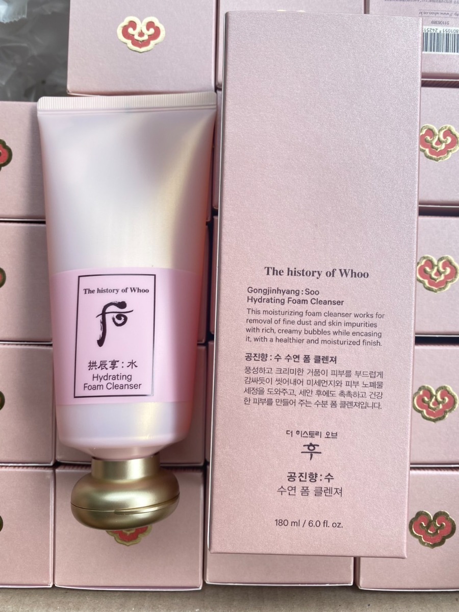 The History Of Whoo Hydrating Foam Cleanser 180 ml.