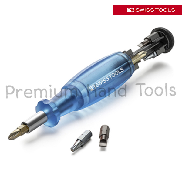 ไขควง PB Swiss Tools รุ่น PB 6464 *NEW ITEM BLUE EDITION + ดอกไขควง 8 ดอก