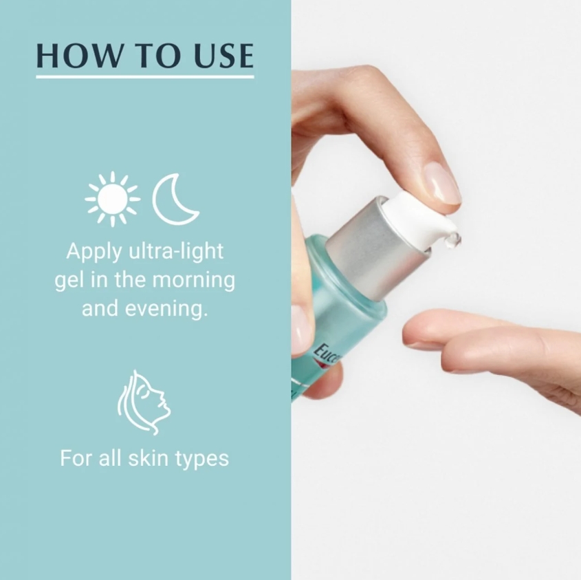 Eucerin Hyaluron-Filler 3x Effect Ultra Light Moisture Booster 30 ml.