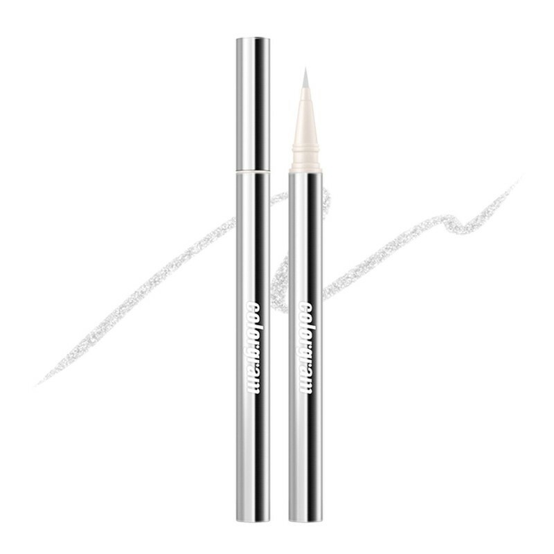 COLORGRAM Milk Bling Glitter Liner 0.6 g. #01 Silver Tear