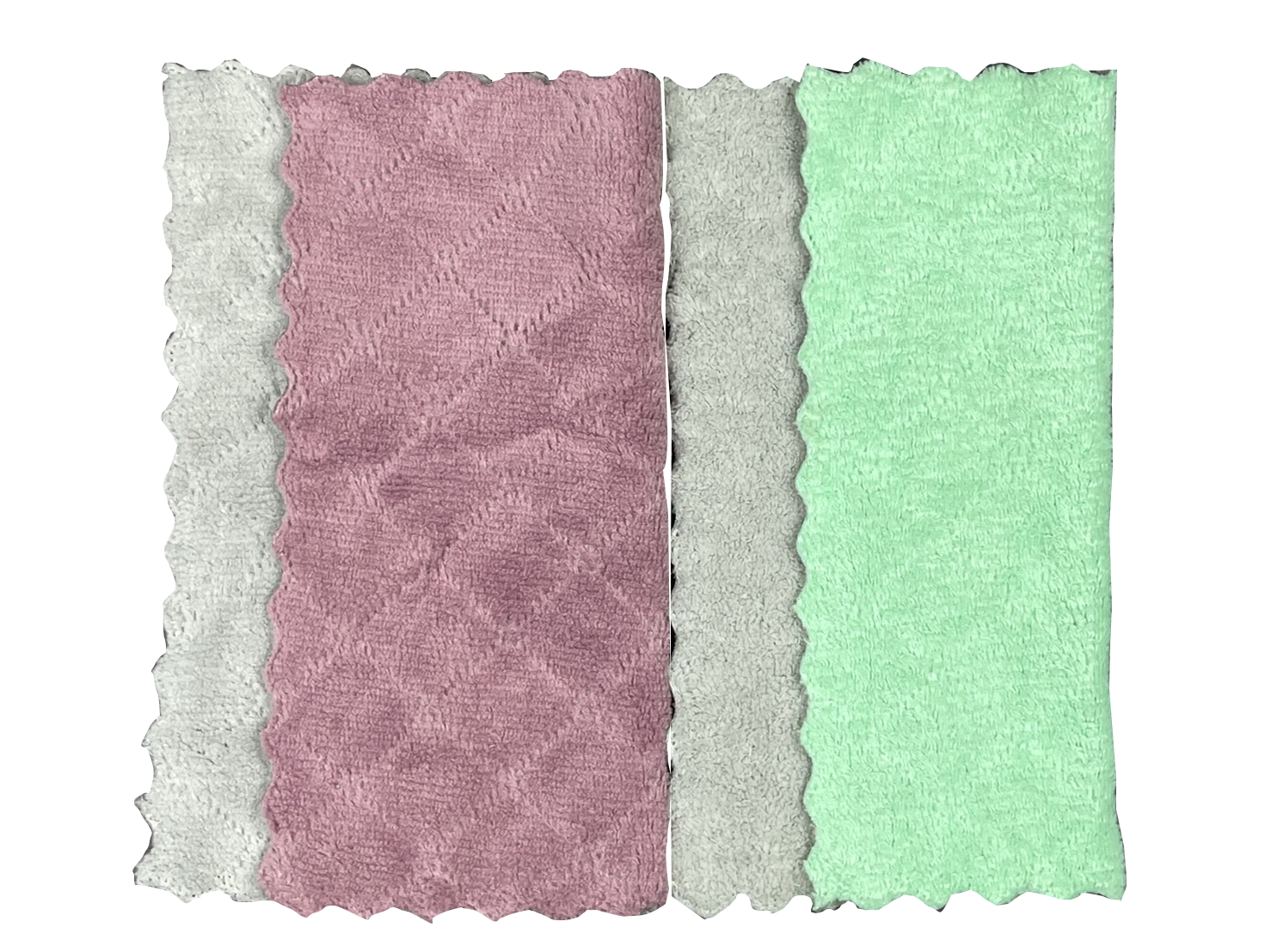 🌈ผ้าไมโครไฟเบอร์💦ผ้าเช็ดโต๊ะ ผ้าทำความสะอาด 22.5x22.5cm ไม่มีแพ็คเกจ 🌈สินค้าเลือกสีเลือกขนาด🌈✔️พร้อมส่ง Ohwowshop ผ้า ทำความสะอาด ไมโครไฟเบอร์