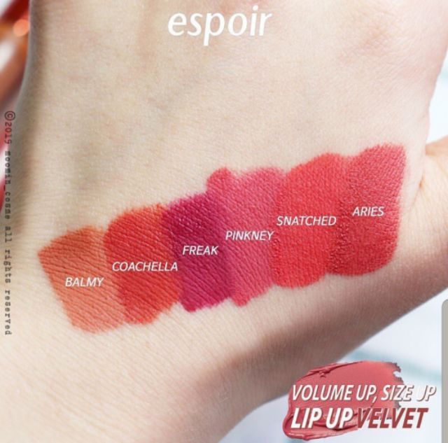 Espoir Lip Up Velvet 4 g. #Aries