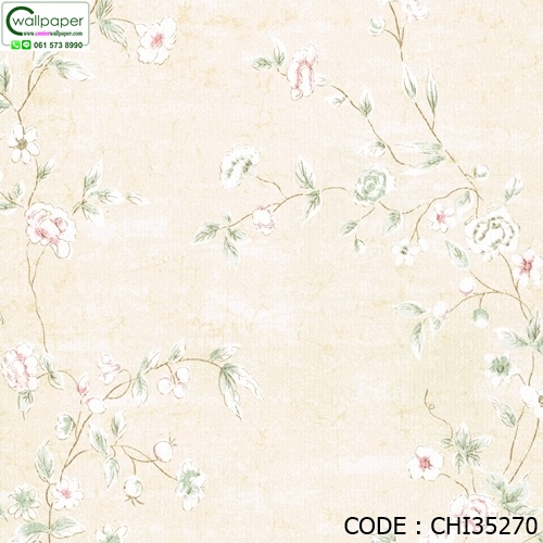 วอลเปเปอร์ลายดอกไม้วินเทจ No.CHI35270