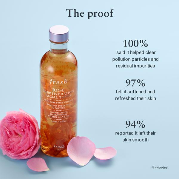 Fresh Rose Deep Hydration Facial Toner 100 ml.