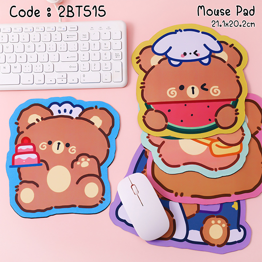 🔥แผ่นรองเมาส์🔥 รูปทรงการ์ตูน Pretty cartoon ราคา 18 บาท 📌สินค้าเลือกลายได้ ✔️พร้อมส่ง Ohwowshop แผ่นรองเมาส์ กันลื่นกันลื่น ลายการ์ตูน