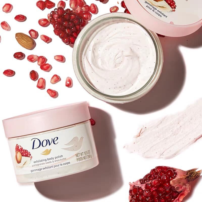 Dove Creme-Dusch-Peeling Granatapfel & Sheabutter 225 g.