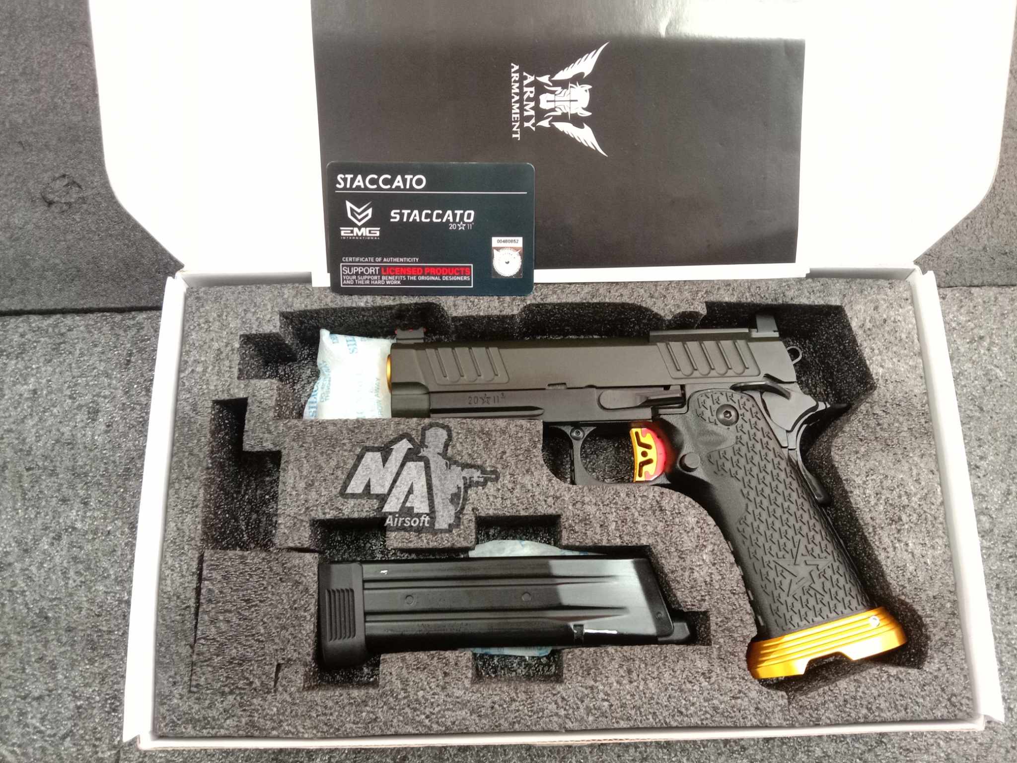 ARMY R611-3 EMG Staccato P 2011 (มือสอง)