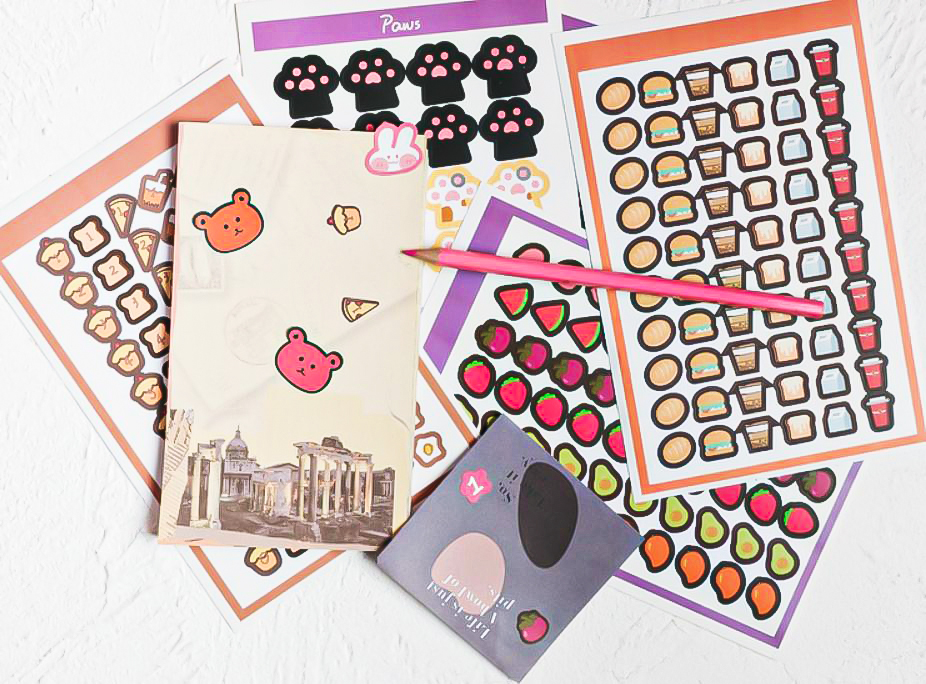 💖📷สติกเกอร์ลายการ์ตูนหลากสี IQ ชิ้นละ 4 บาท📌เลือกแบบได้ ✔️ohwowsitthiphum สติ๊กเกอร์ stickers เครื่องเขียน ไดคัท