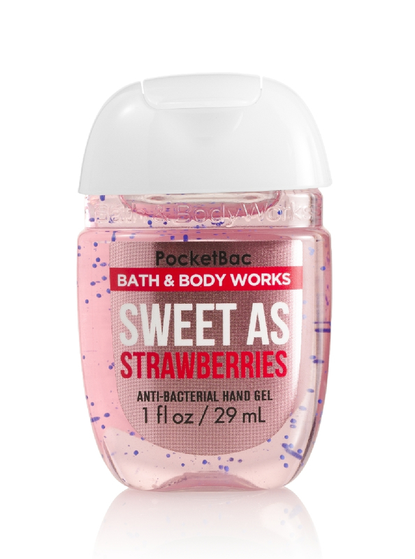 Bath & Bodyworks Pocket Bac Anti-Bacterial Hand Gel 29 ml. #Sweet As Strawberries