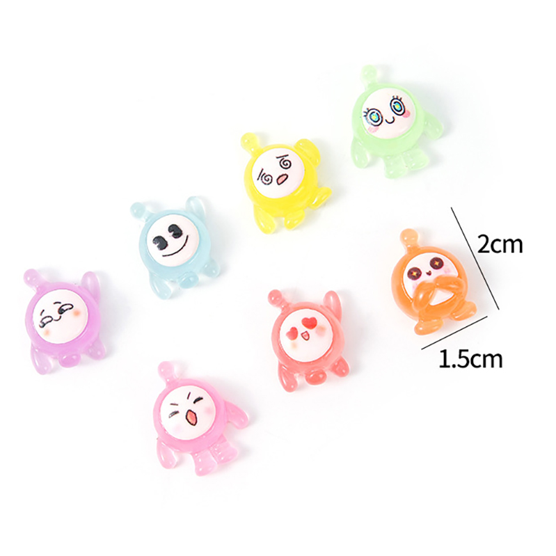 🐷ตุ๊กตาเรืองแสงจิ๋ว🦆⭐ของตกแต่ง งานDIY ขนาดเล็ก📌พร้อมส่งในไทย ตกแต่งบ้าน ตุ๊กตา