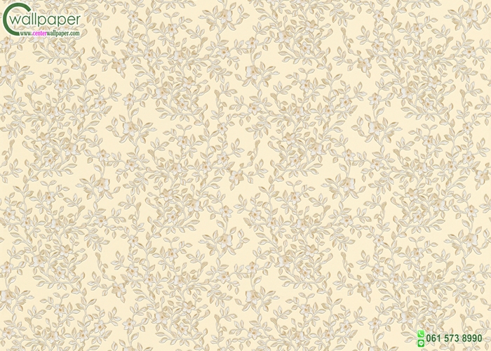 versace wallpaper ลายดอกไม้สีครีม