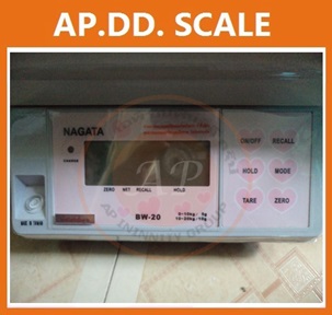 ตาชั่งน้ำหนักคน20kg เครื่องชั่งบุคคลดิจิตอล20กิโลกรัม เครื่องชั่งน้ำหนักเด็กอ่อนดิจิตอล20kg ละเอียด 5g,10g รุ่น BW-20 ยี่ห้อ NAGATA