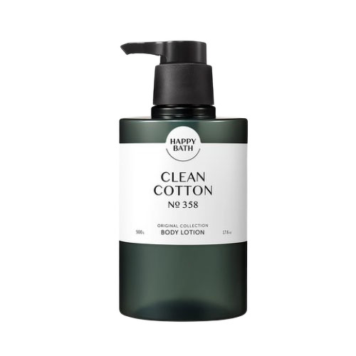 Happy Bath Original Collection Body Lotion No.358 500 g. #Clean Cotton