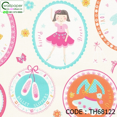 วอลเปเปอร์ติดผนังห้องเด็ก No.TH68122