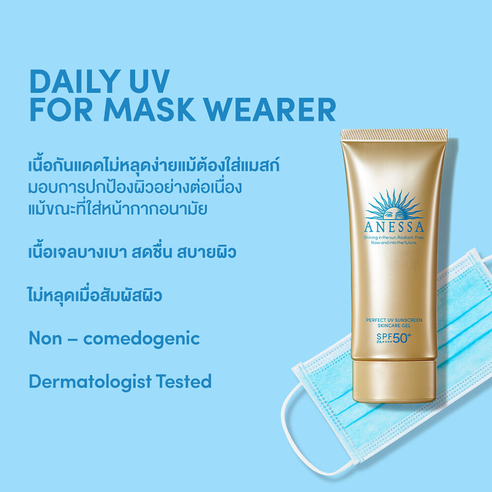 Shiseido Anessa Perfect UV Sunscreen Skincare Gel 15 g.